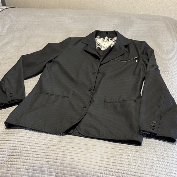 Hurley Black Men's Blazer vintage.